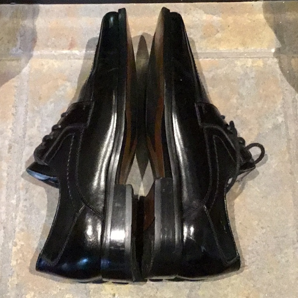 Stacy Adams Men’s Black Corrado Leather Lace up - Picture 4 of 7